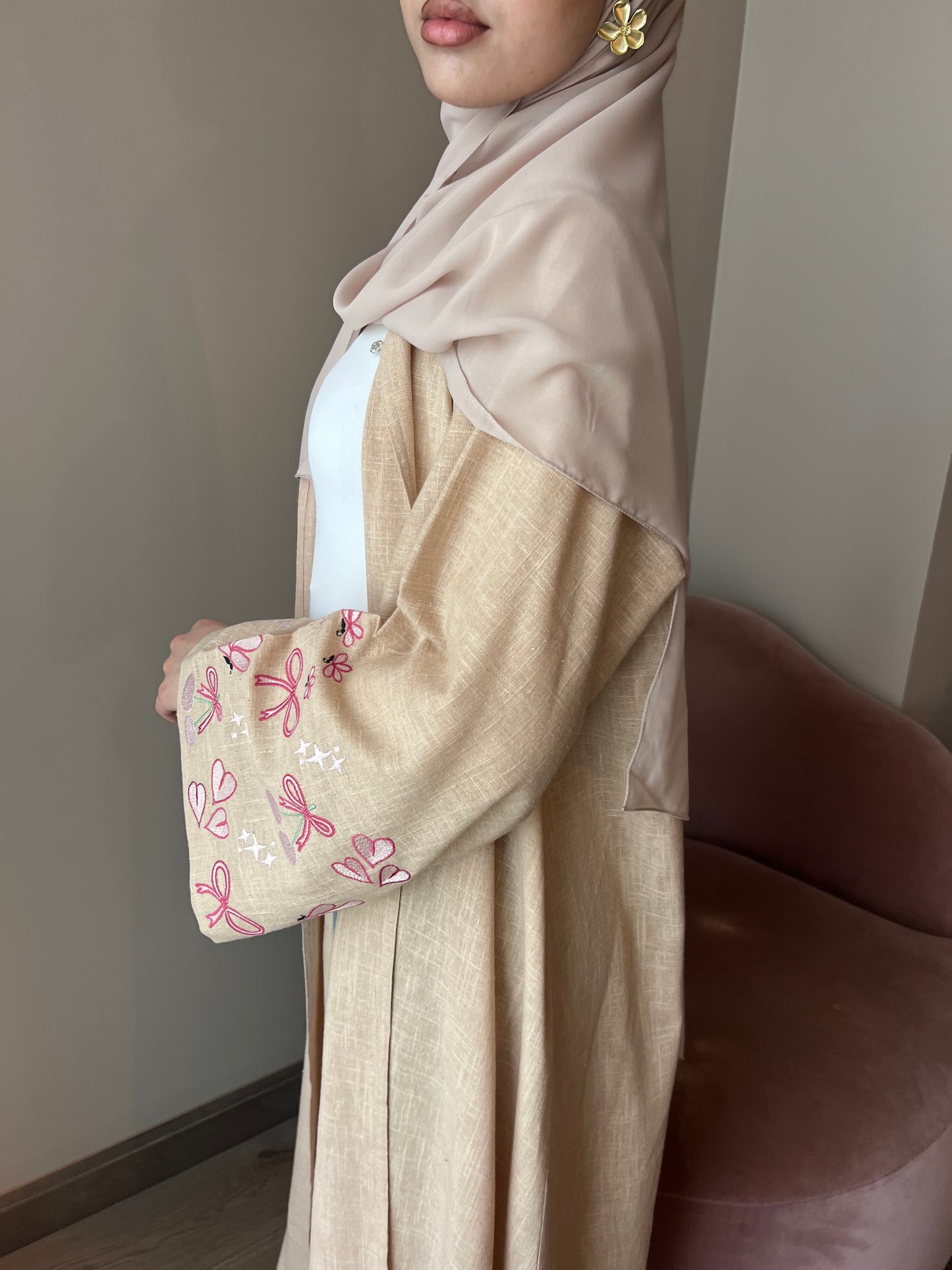 linen abaya (limited edition)