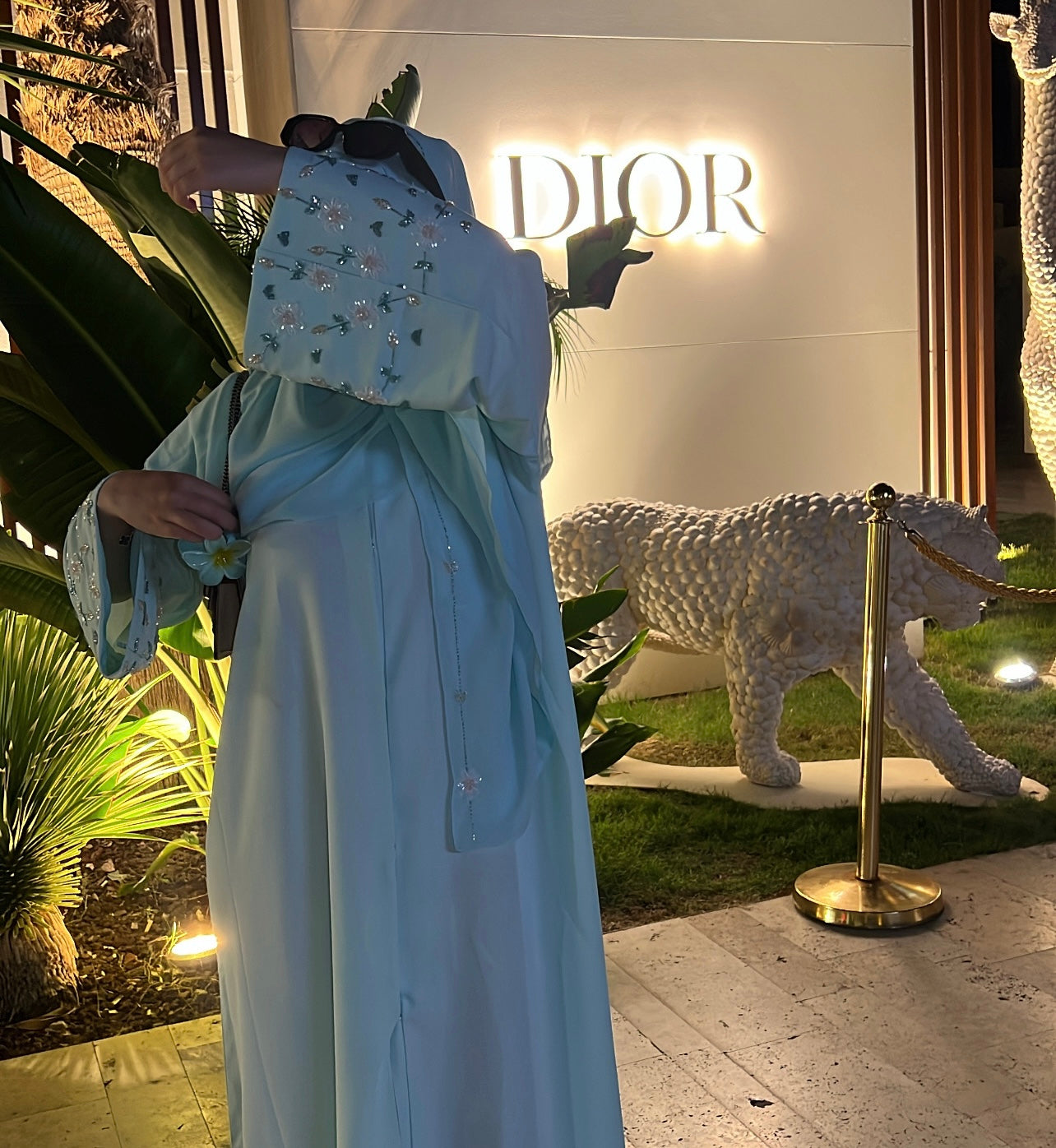 Warda abaya set