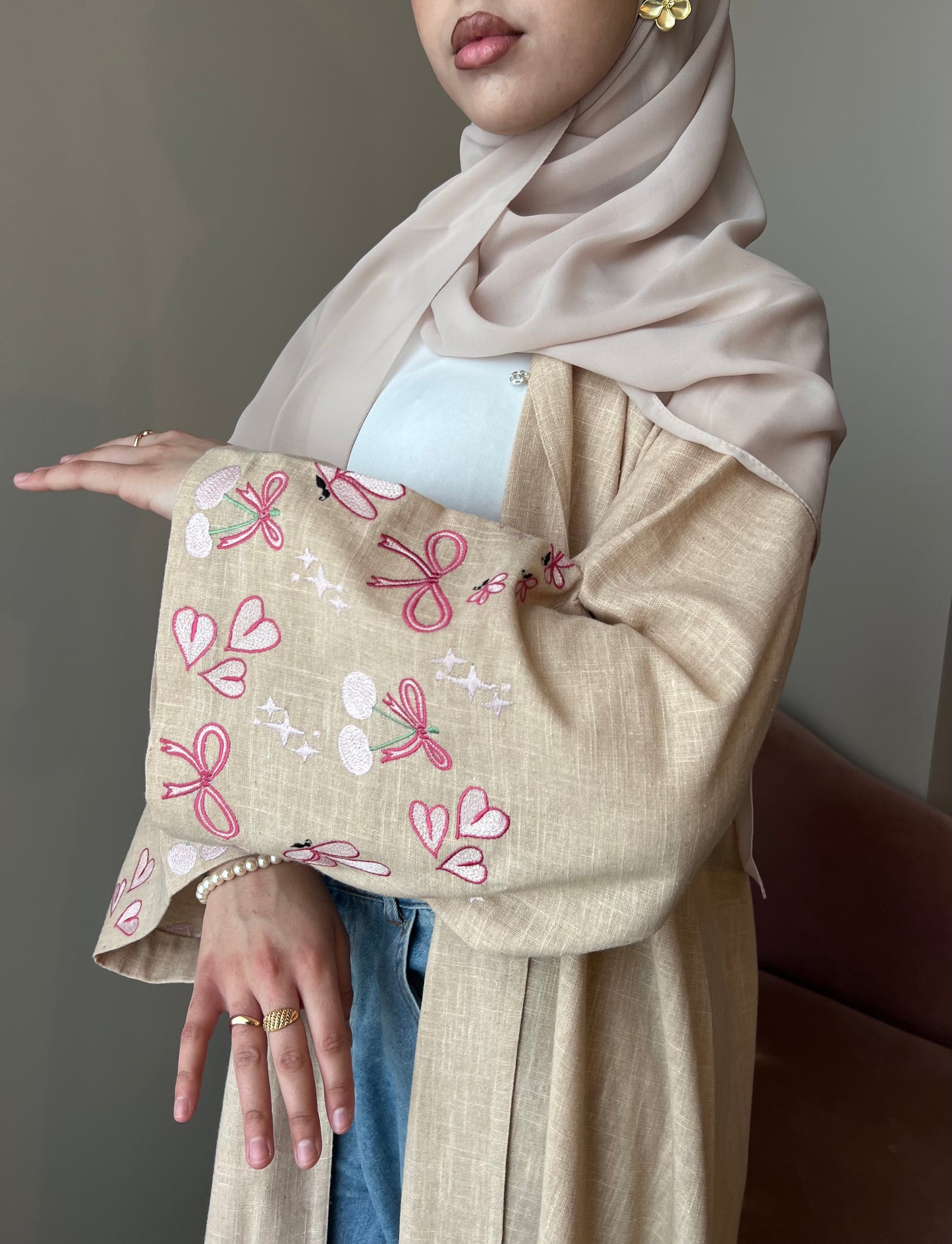 linen abaya (limited edition)