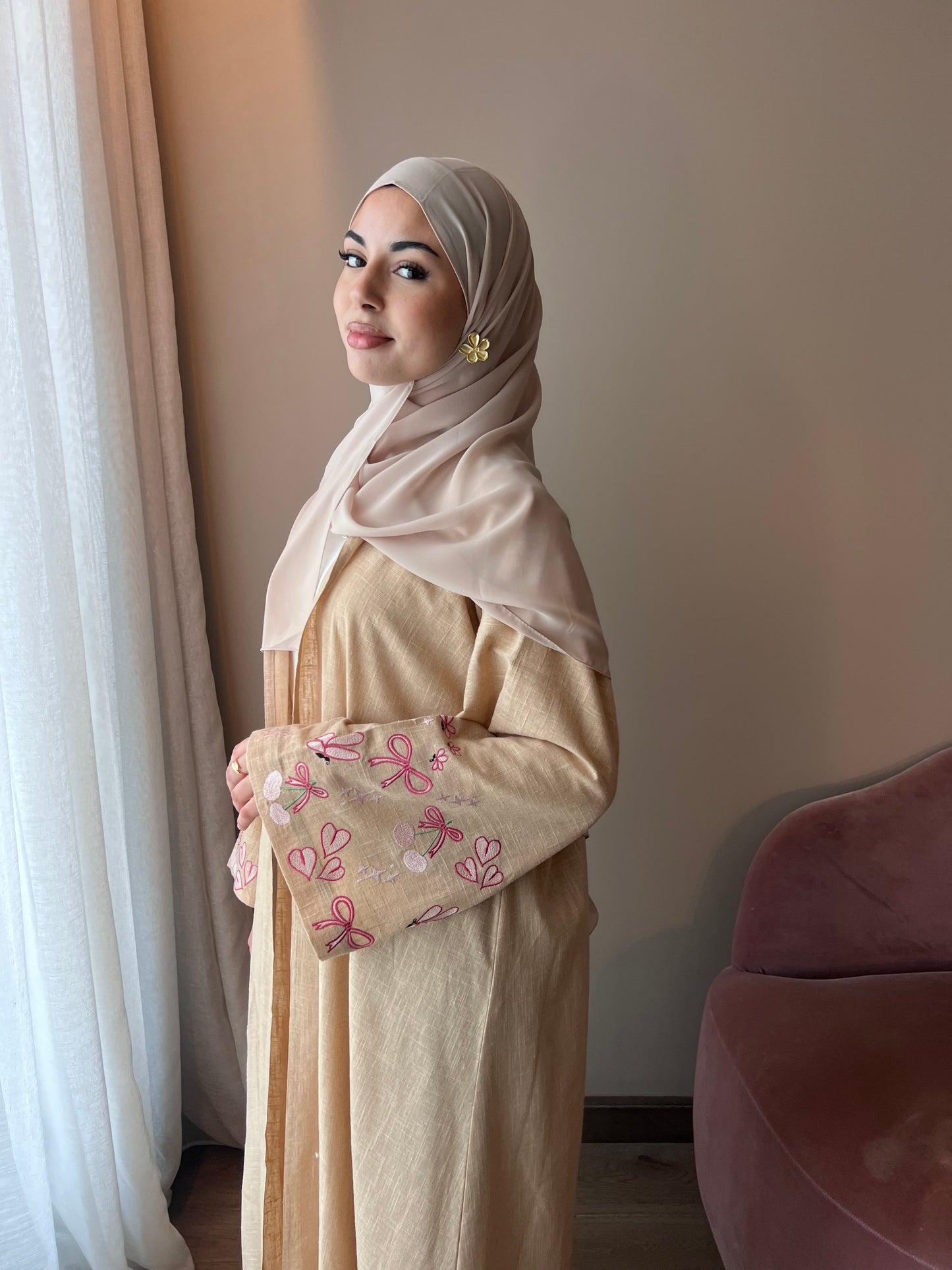 linen abaya (limited edition)