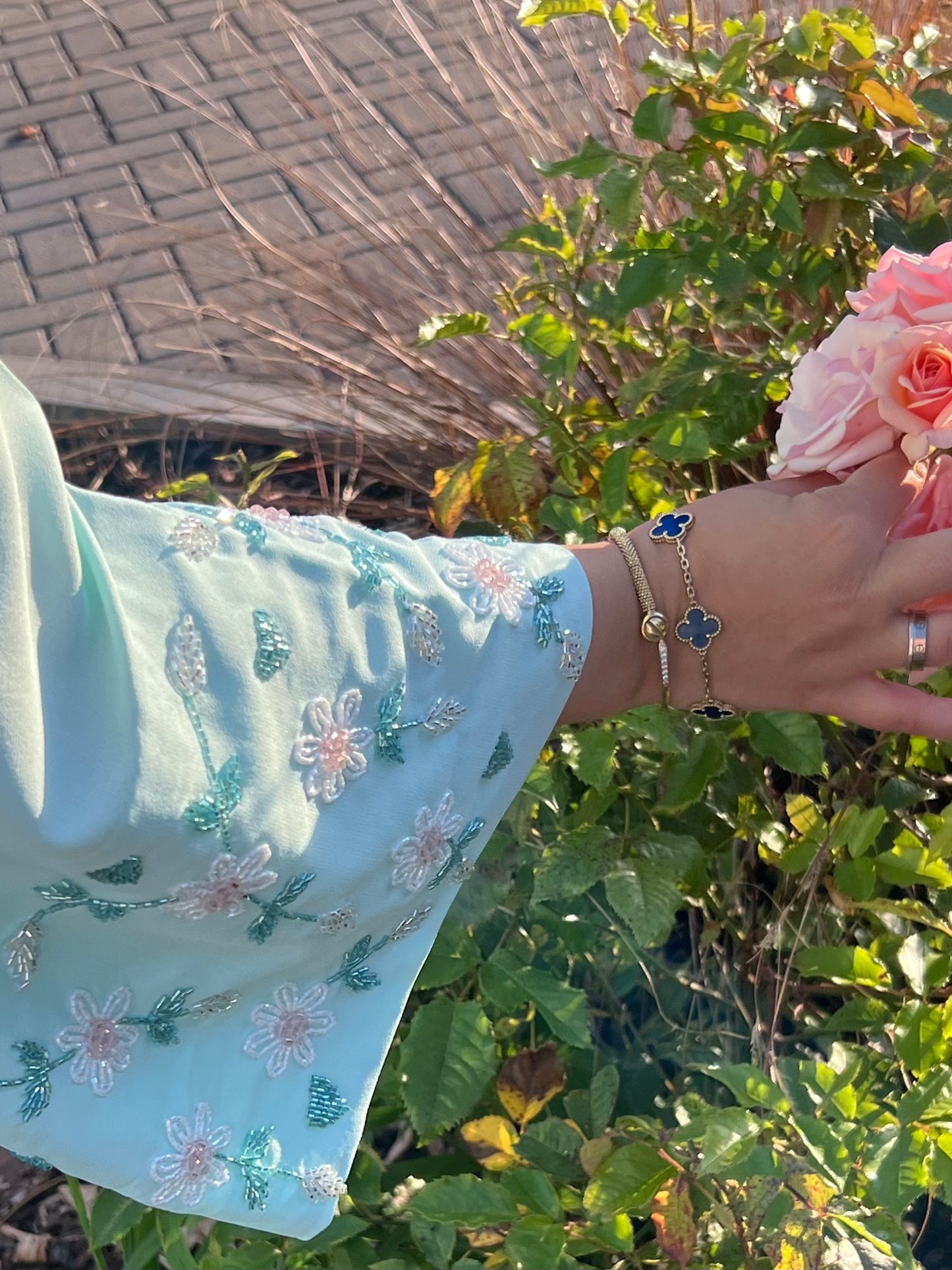 Warda abaya set