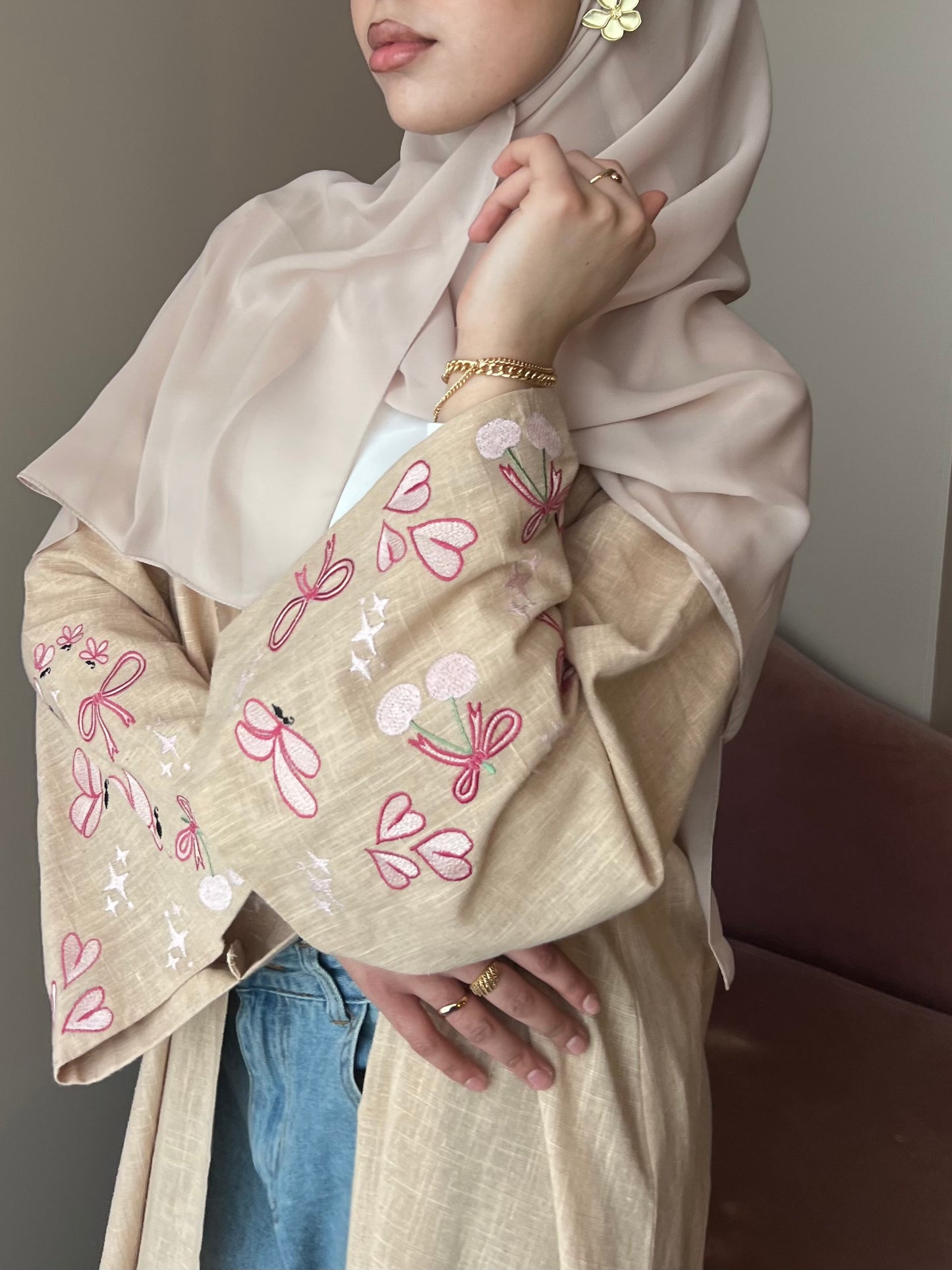 linen abaya (limited edition)