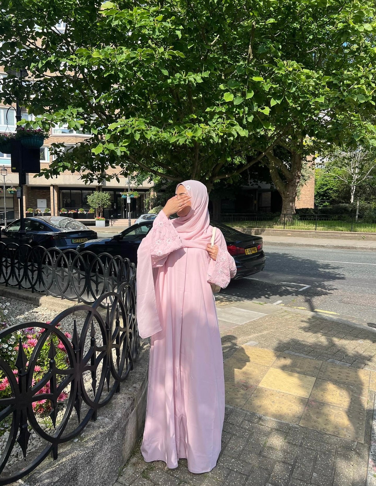 Warda abaya set