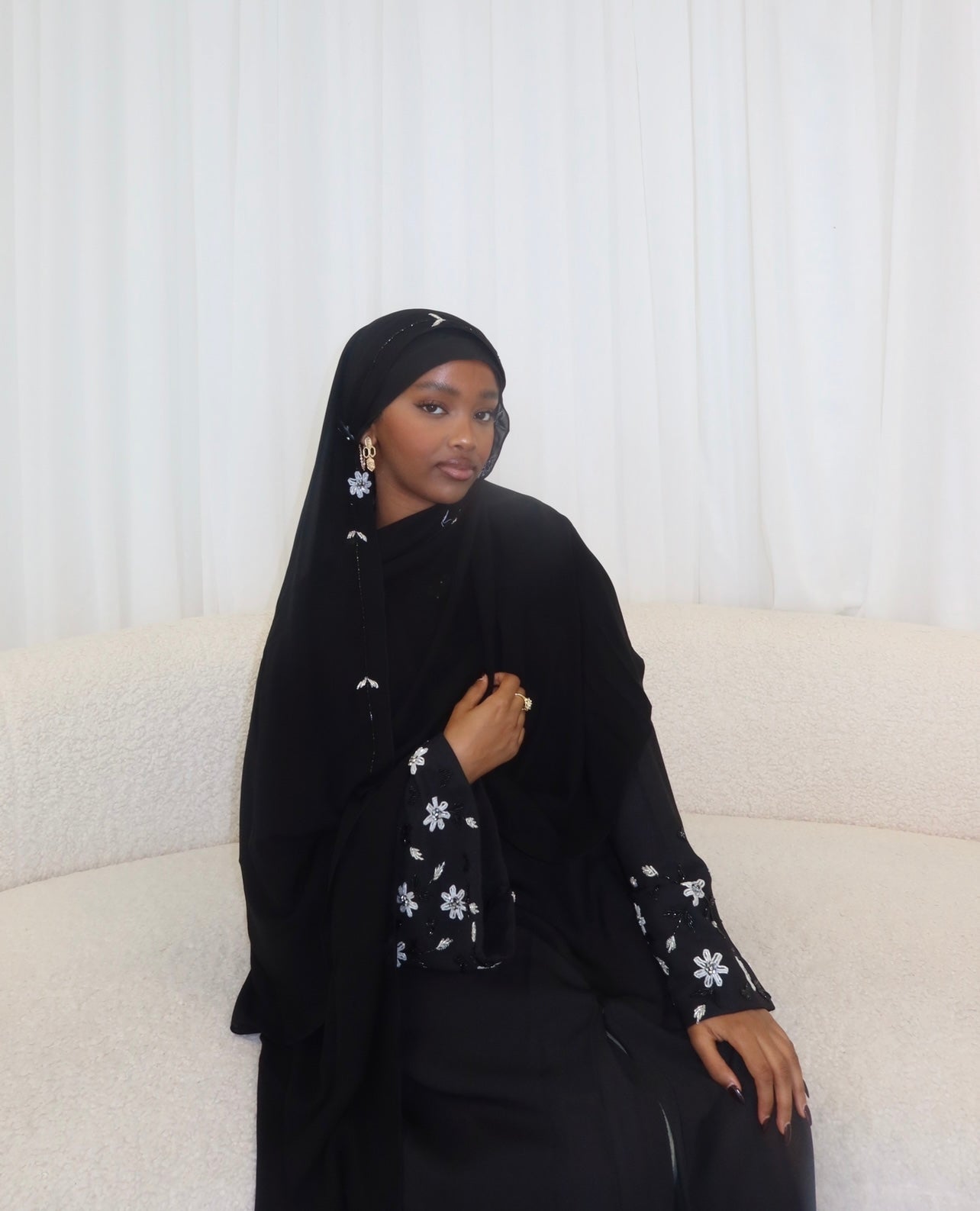 Warda abaya set