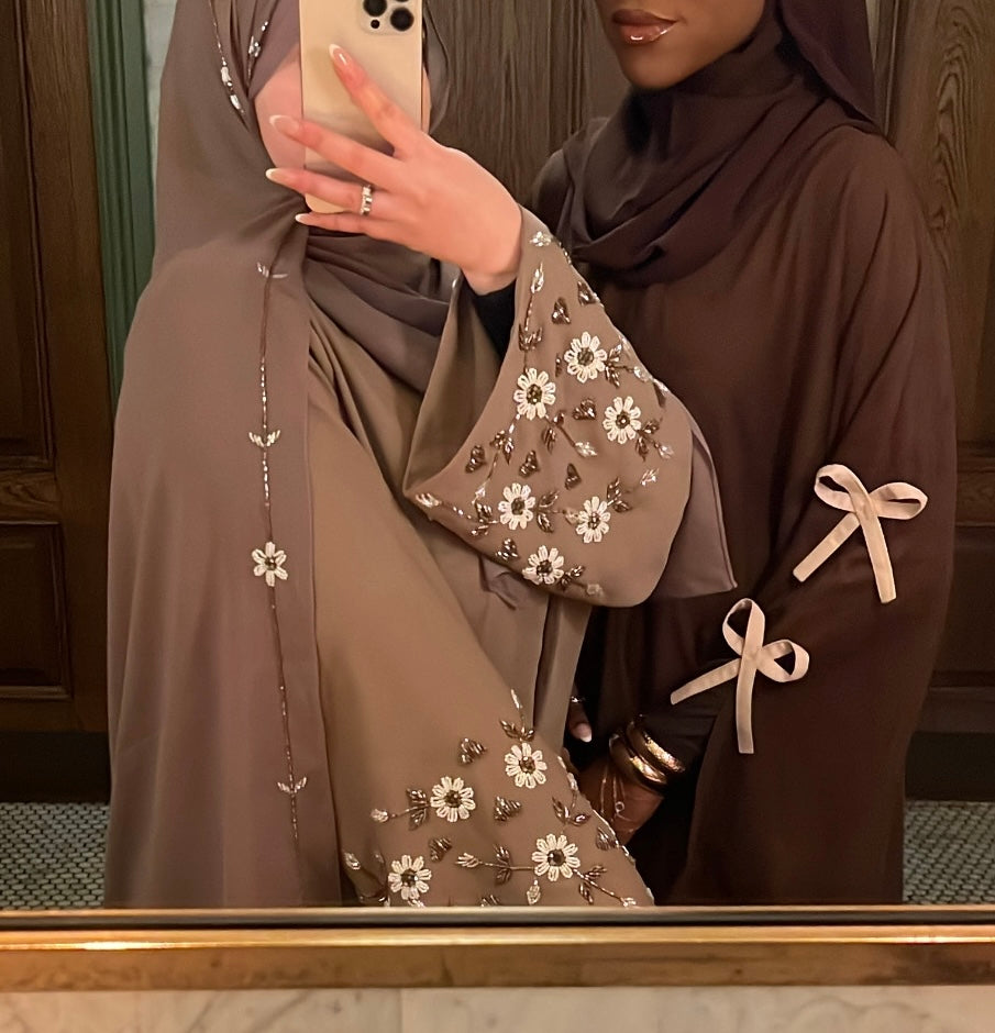 Warda abaya set