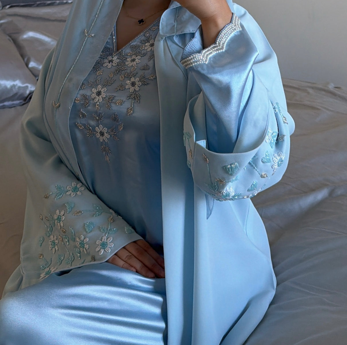 warda dress🌸 - NOW available in blue & pink.